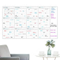 Extra Large Reusable Wall Planner Dry Erase Calendar