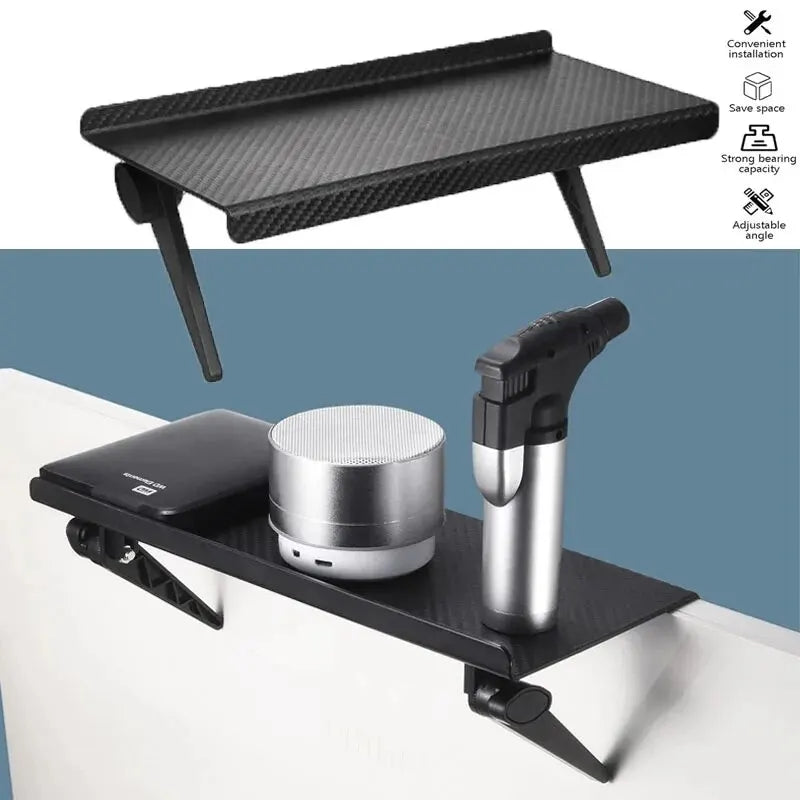 Storage Rack Bracket for Computer and TV Screen, Wireless Router Set-Top Box detail view