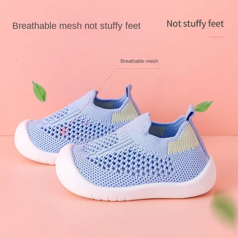 Toddler Breathable Knitted Slip-On Kids Sneakers alternate view