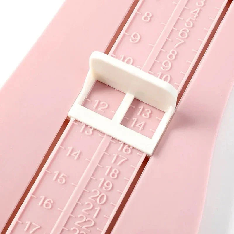 Kids Toddler Foot Length Measuring Ruler Shoe Size Gauge alternate view