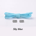Elastic No Tie Shoelaces with Metal Lock for Sneakers One Size
