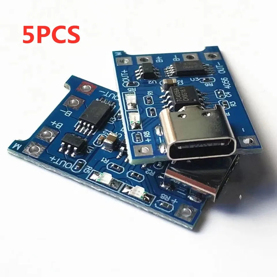 TP4056 18650 Lithium Battery Charger Module Micro/Type-C/Mini USB