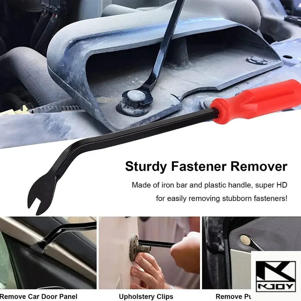 kkjoy Automotive Fastener Push Pin Removal Pliers Trim Pry Tools for Car Interior additional angle