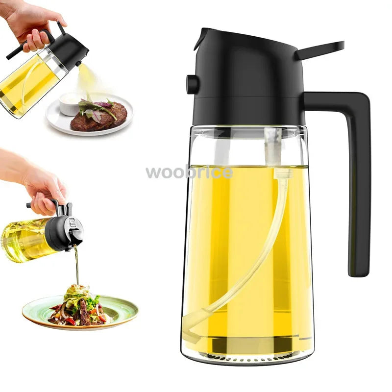 2-in-1 Kitchen Oil Sprayer and Pour Brush 500ml alternate view