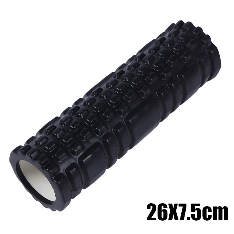 33cm Yoga Column Foam Axis Massage roller Muscle Back Muscle  MassageThe grid Back training set shipping
