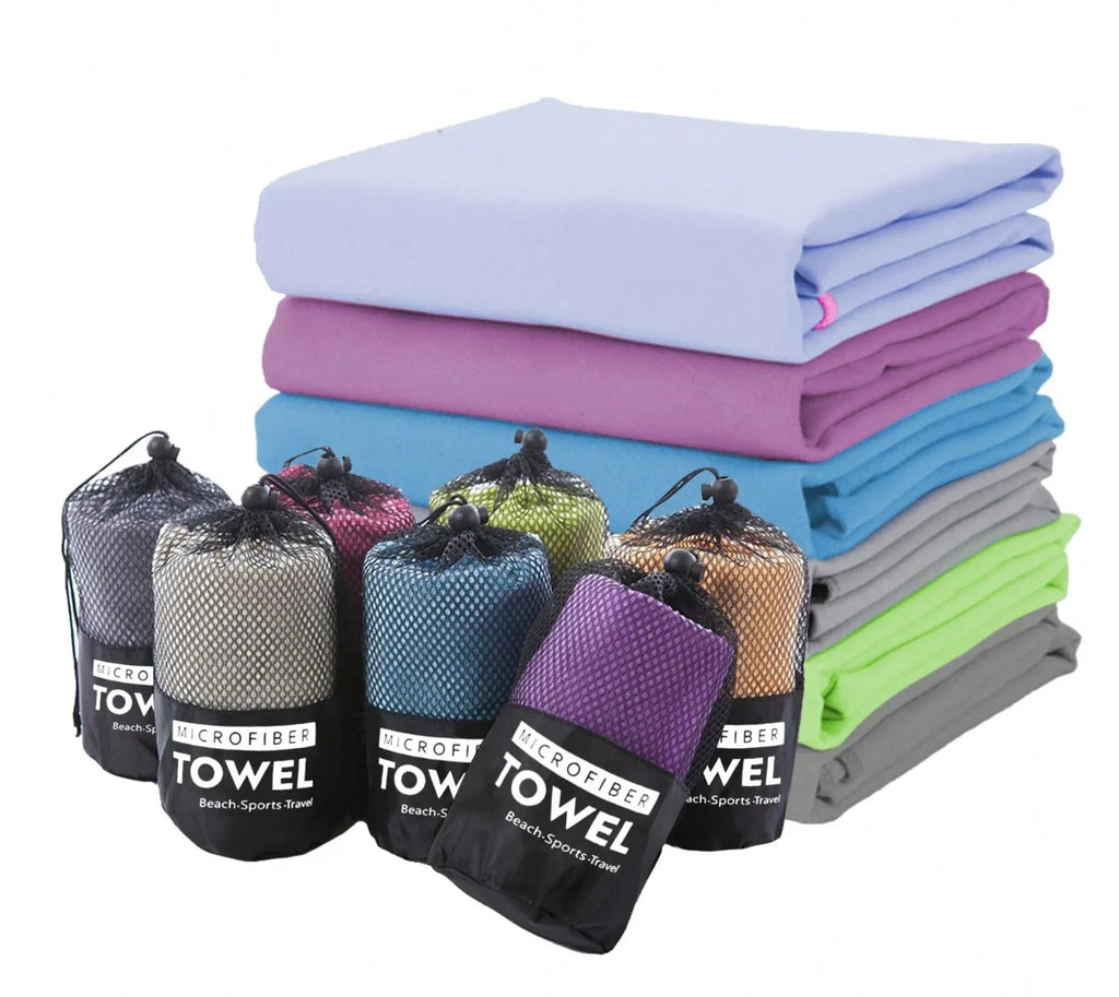 Microfiber Travel Towel Quick Drying Compact Sports Camping Towel