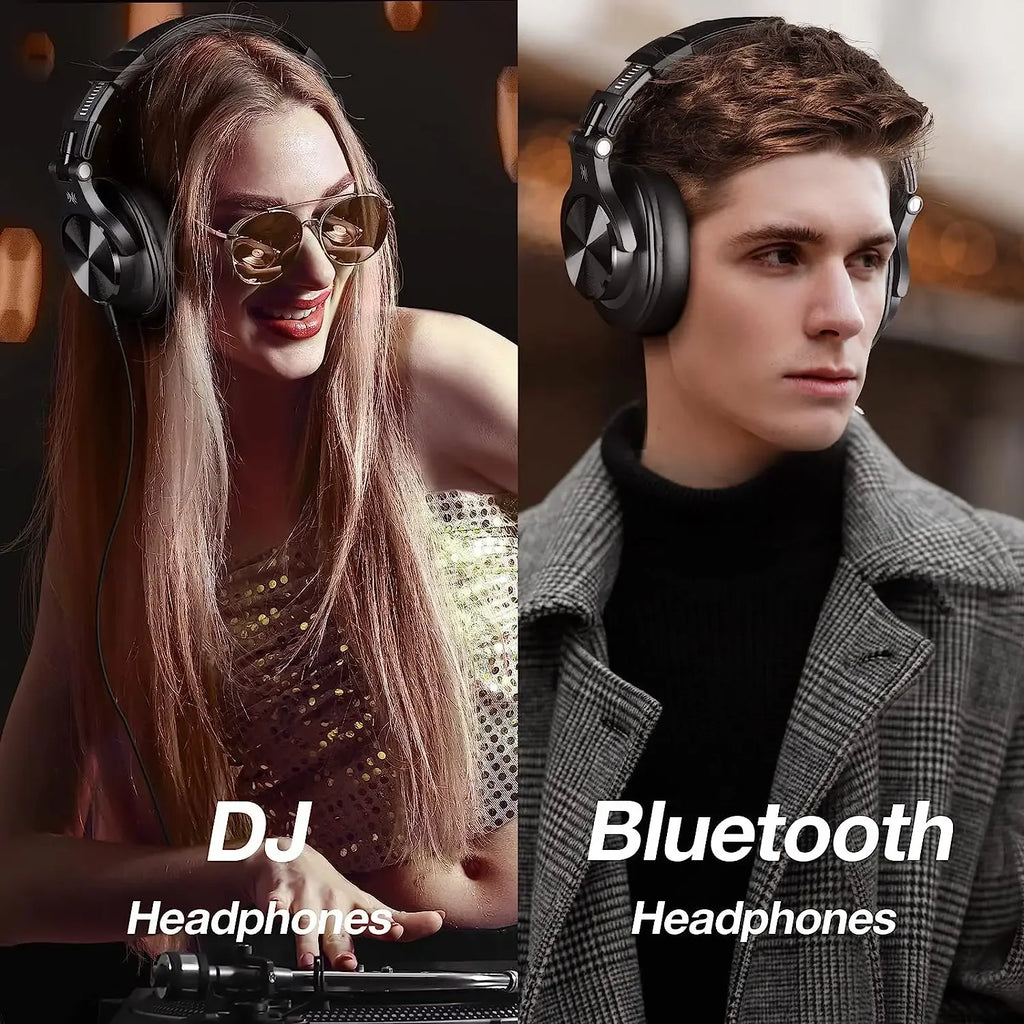 Oneodio Fusion A70 Bluetooth Headphones Hi-Res Audio Over Ear Wireless Headset 72H additional angle