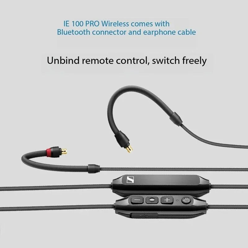 Original Sennheiser IE 100 Pro in-Ear Monitor Wired HiFi Earphones Detachable Cable Earb detail view