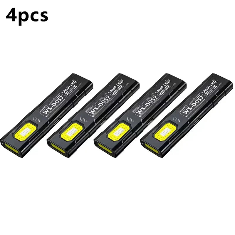 Flashing Work Light Mini Portable Flashlight with Clip-On Cap detail view