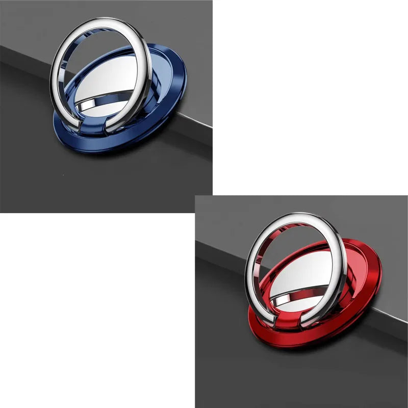 1/2/3/4Pcs Finger Ring Holder Stand Grip For Mobile Phone Car Magnetic Mount Phone Back Sticker Pad Unniversal Bracket