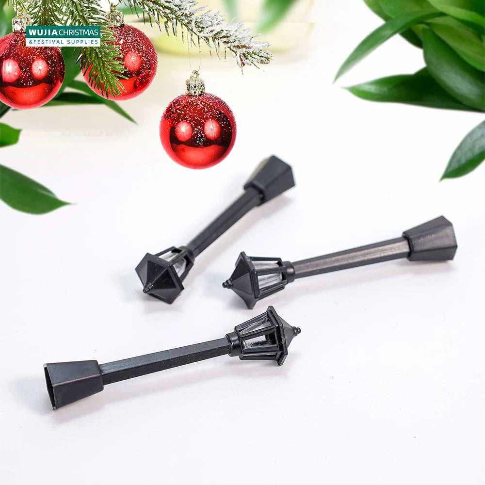 Miniature Street Lamp Plastic Model Lights 6/12pcs