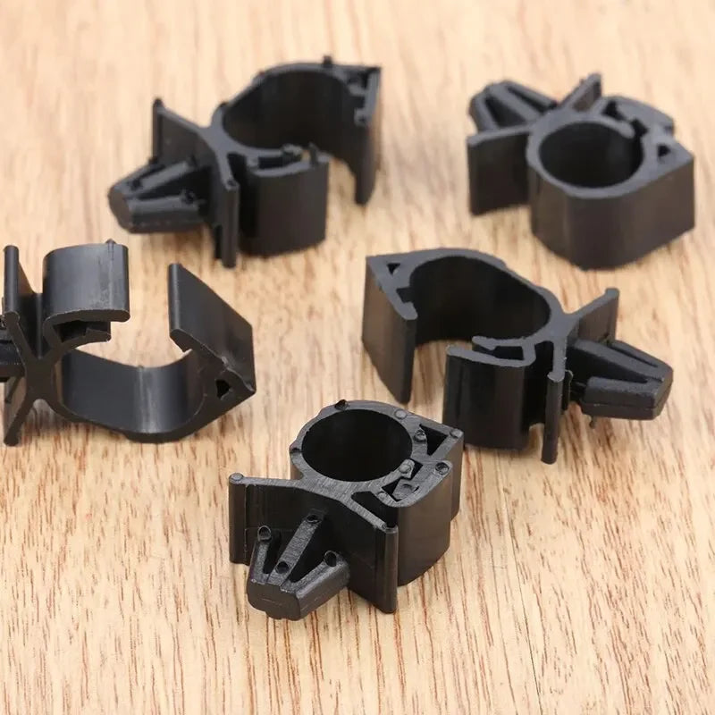 KKJOY 10PCS Universal Car Wiring Harness Fasteners Cable Clips & Buckles for Secure Wire Organization And Fixing