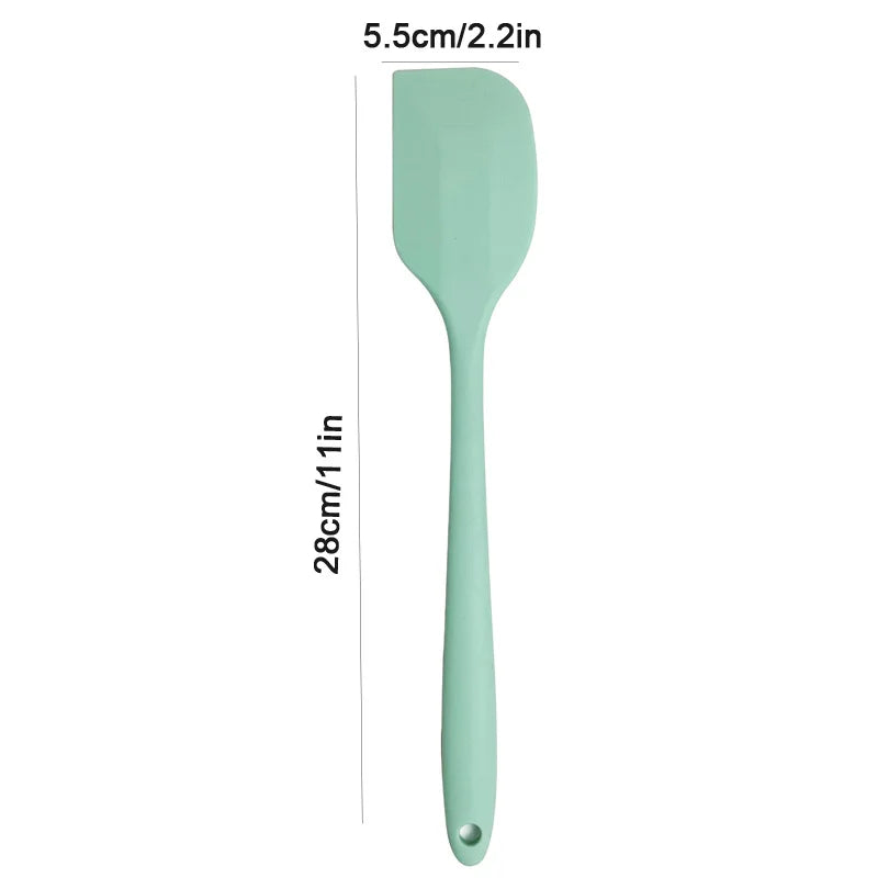 Silicone cream spatula Non-stick butter spatula Heat-resistant kitchen baking tools D alternate view