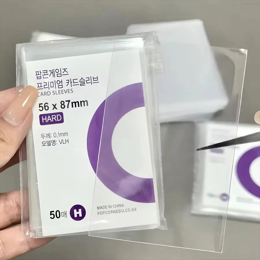 Transparent Kpop Idol Card Sleeve Protector