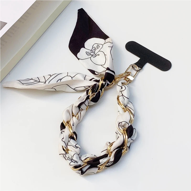 Classic Mobile Phone Wrist Lanyard Chain 32 cm