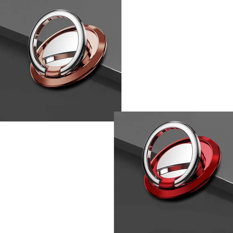 1/2/3/4Pcs Finger Ring Holder Stand Grip For Mobile Phone Car Magnetic Mount Phone Back Sticker Pad Unniversal Bracket