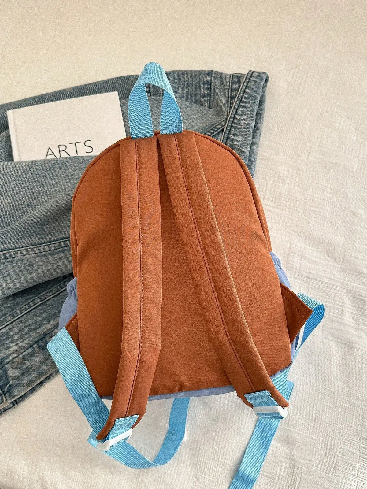 Fashionable and Casual Women's Backpack Cute Cow Print Backpack Soft and Durable Fabric Backpack Suitable for Daily Use