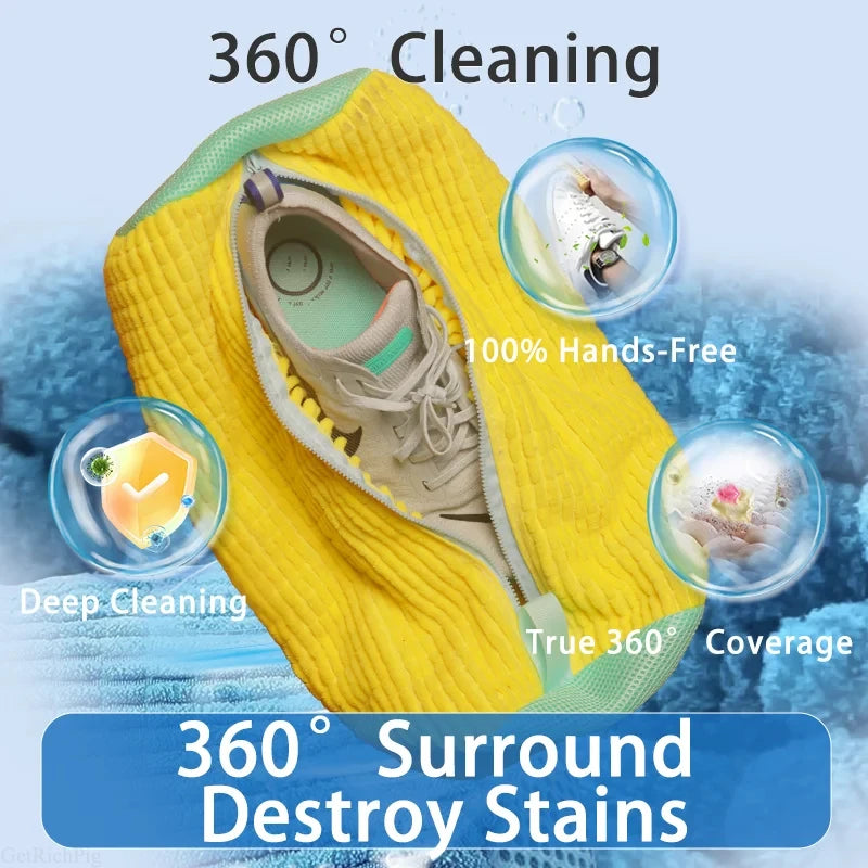 Shoe bag for lazy people a household washing machine special protective bag that prevents deformation and does not damage shoes
