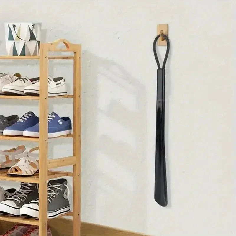 Extra Long Flexible Plastic Shoe Horn For Pregnant Women No Bending Durable Footwear alternate view