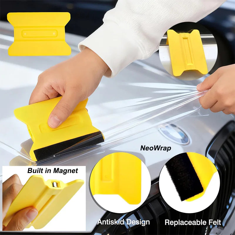 NeoWrap Vinyl Wrap Tools Car Window Tint Kit Glass Film Squeegee Plastic Scraper Bubble Removal Vinyl Application Tool 10-30pcs