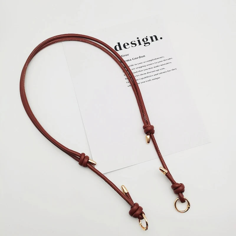 Long Leather Shoulder Strap Crossbody Bag Adjustable Replacement Belt Handbag Strap A alternate view