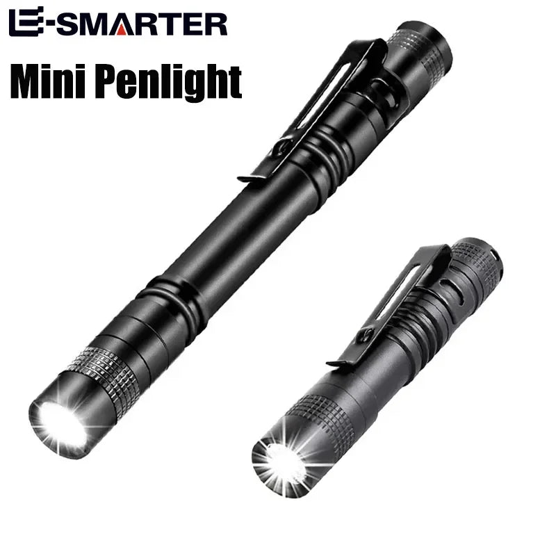 Mini Portable LED Pen Light Pocket Flashlight