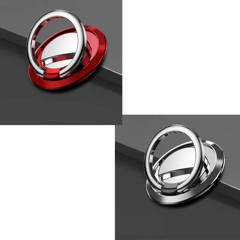 1/2/3/4Pcs Finger Ring Holder Stand Grip For Mobile Phone Car Magnetic Mount Phone Back Sticker Pad Unniversal Bracket