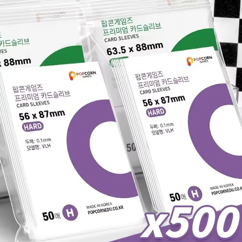 Transparent Kpop Idol Card Sleeve Protector