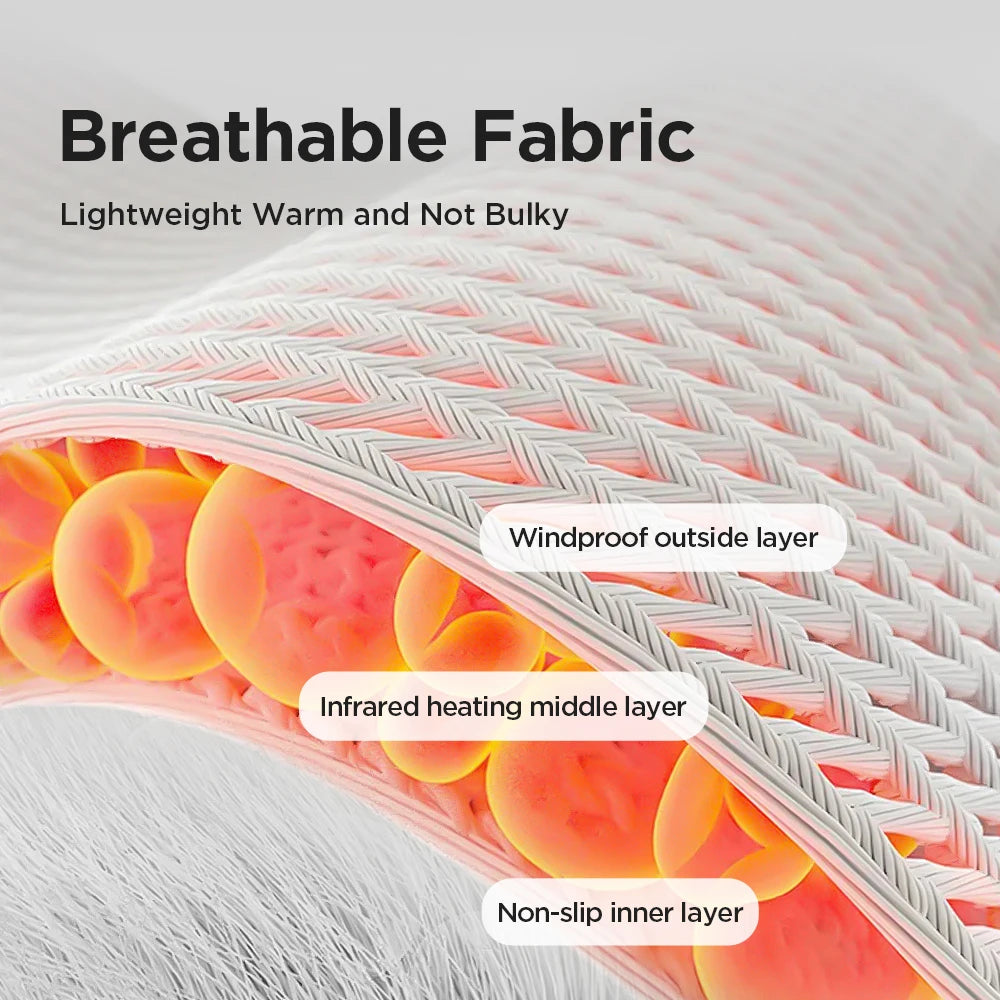 Electric Wrist Massager Heating Wrap Rechargeable