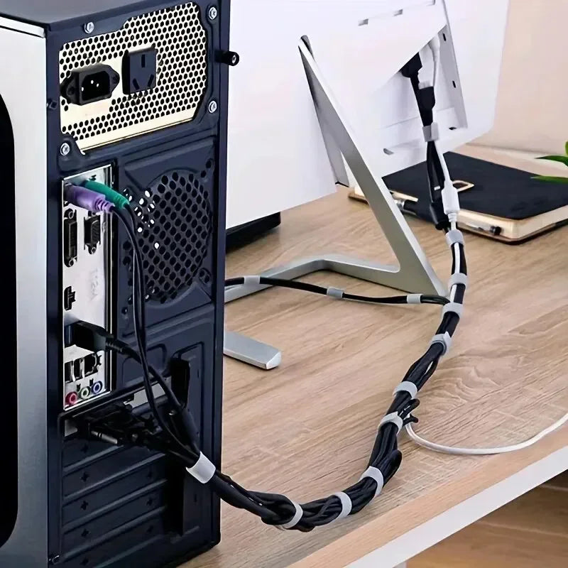 Nylon Reusable Cable Organizer Cable Ties 1M 3M 5M detail view