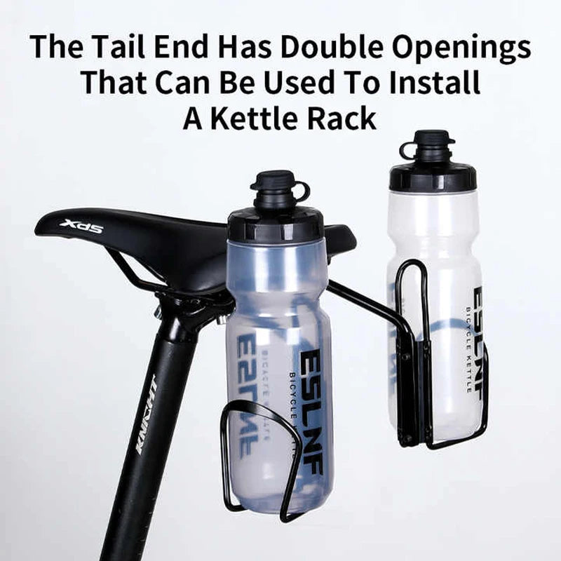 Bike Saddle Extension Mount Aluminum Alloy Water Bottle Cage Base Black