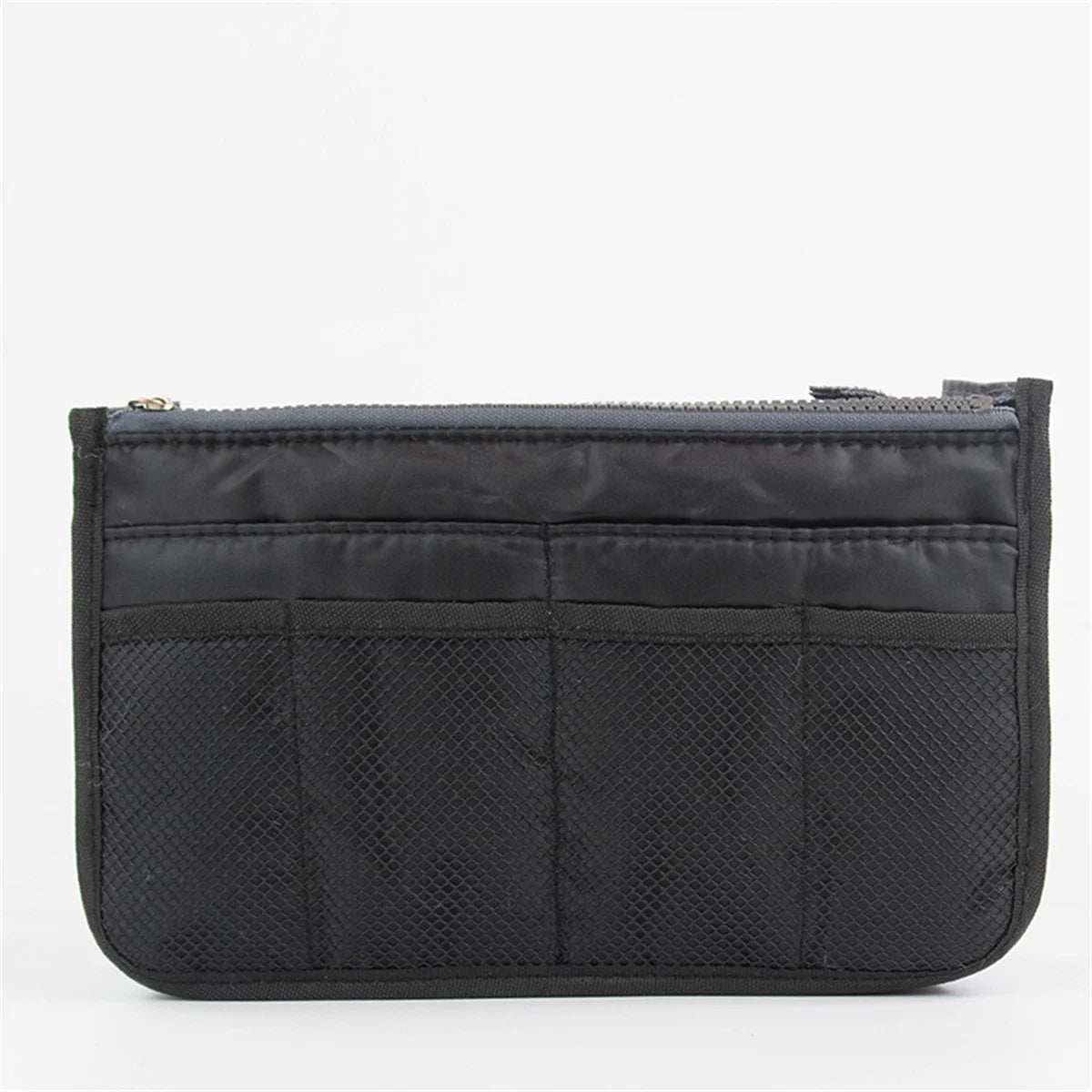 Nylon Makeup Bag Travel Toiletry Bag Double Zipper additional angle