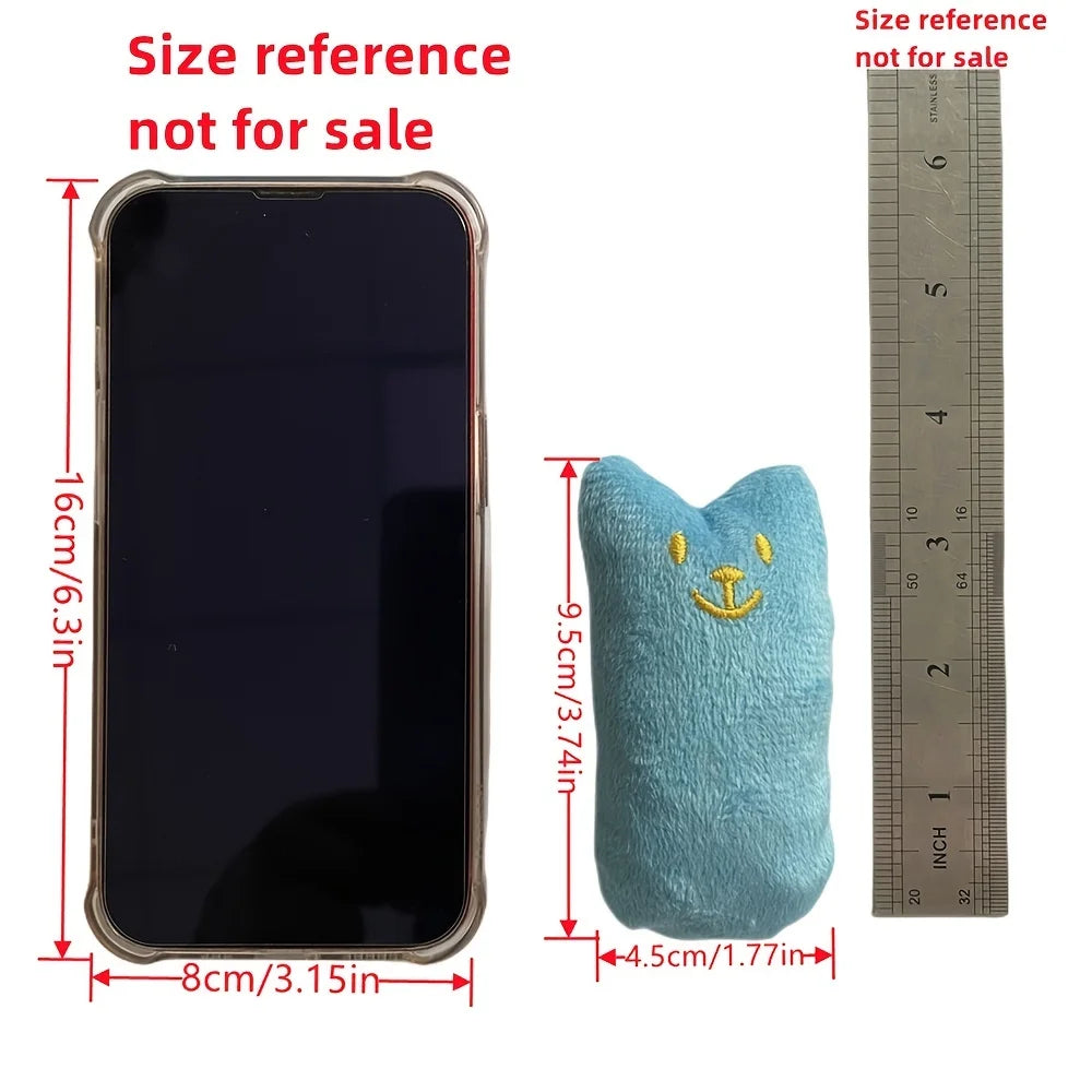 Catnip Cat Pillow Toy Cloth Interactive Teeth Grinding