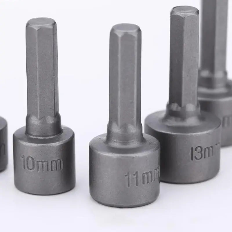 9 Pcs Hex Sleeve Nut Driver Screwdriver Set 5-13mm detail view