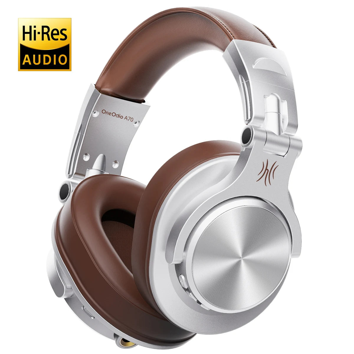 Oneodio Fusion A70 Bluetooth Headphones Hi-Res Audio Over Ear Wireless Headset 72H Profe detail view