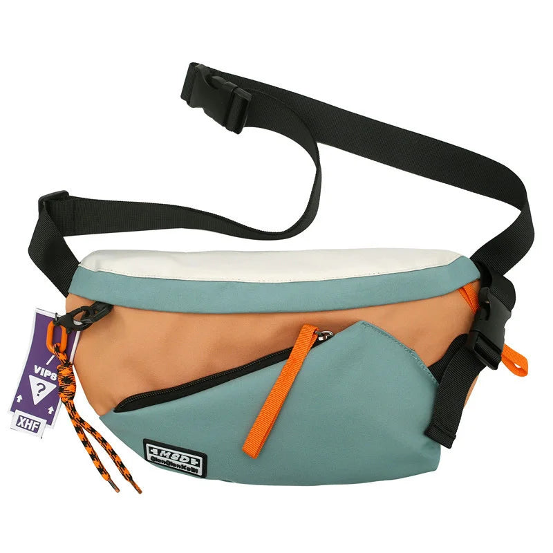 Chest Rig Bag Women Fanny Pack Streetwear Chest Bags Multi-function Unisex Nylon Hip Hop Waist Bag Phone Pocket
