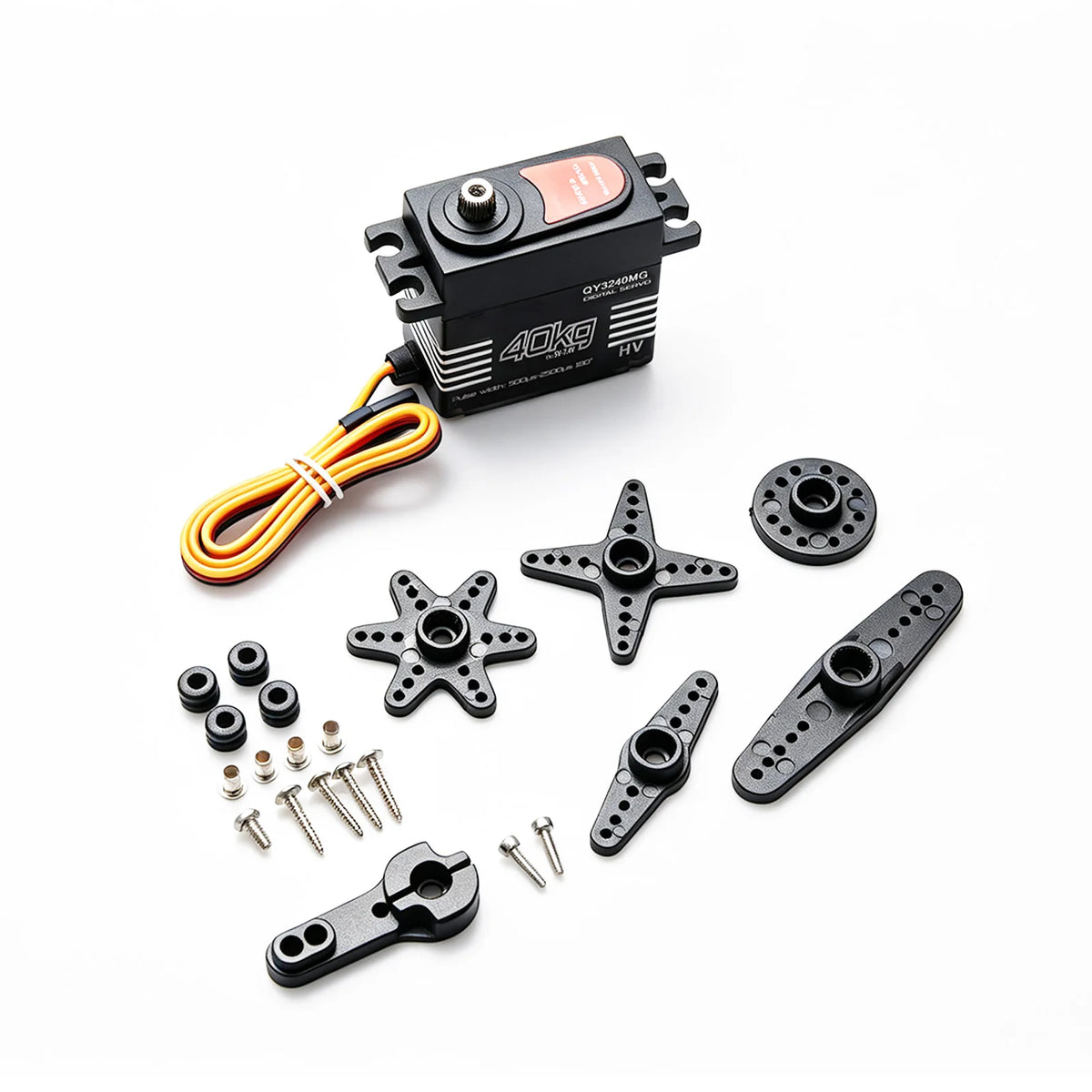40KG Digital Servo Kit with Metal Gear for 1/8 1/10 RC Car