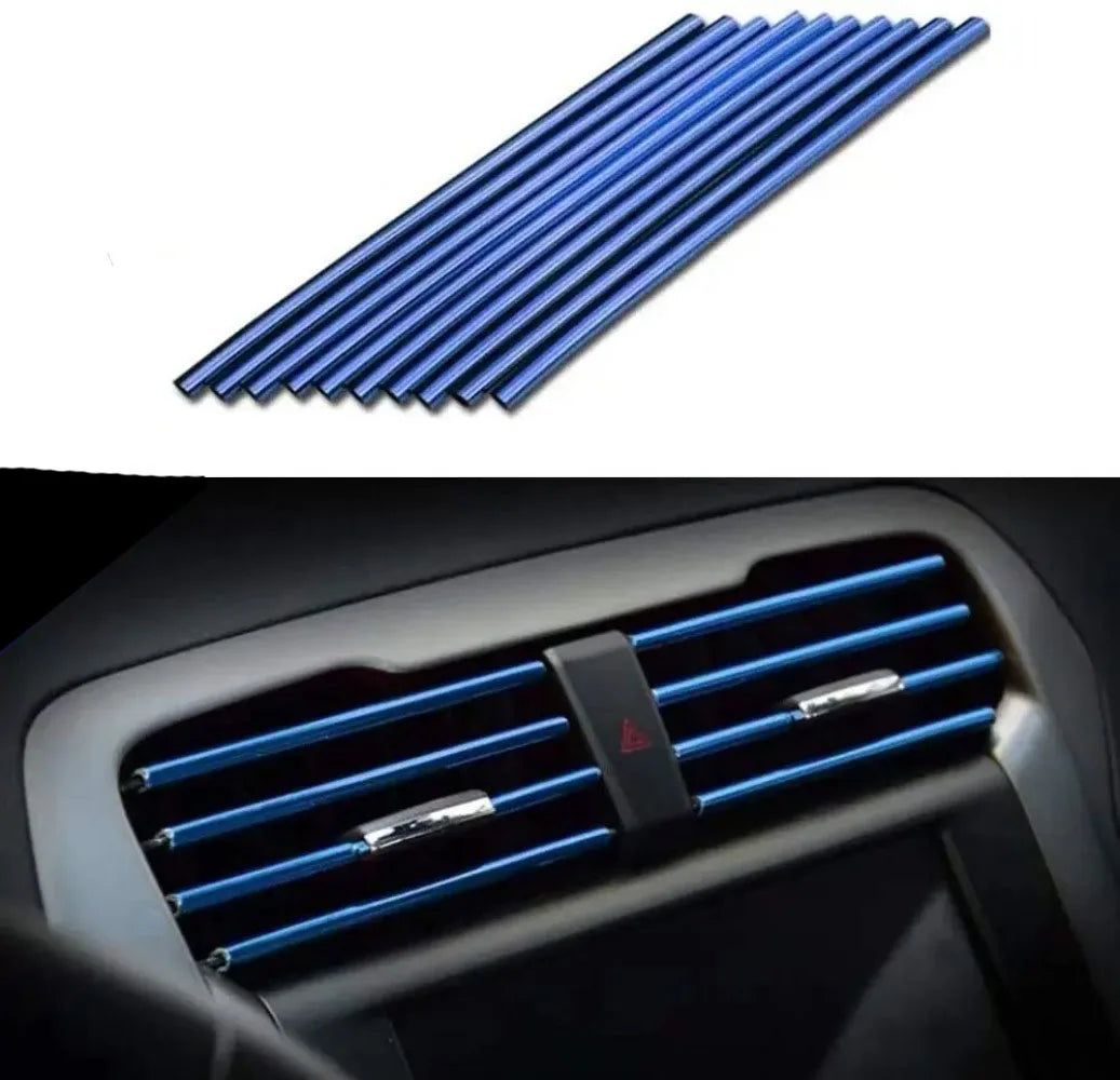 10 Pcs 20cm Car Trim Protector Strips Air Outlet Door Edge detail view