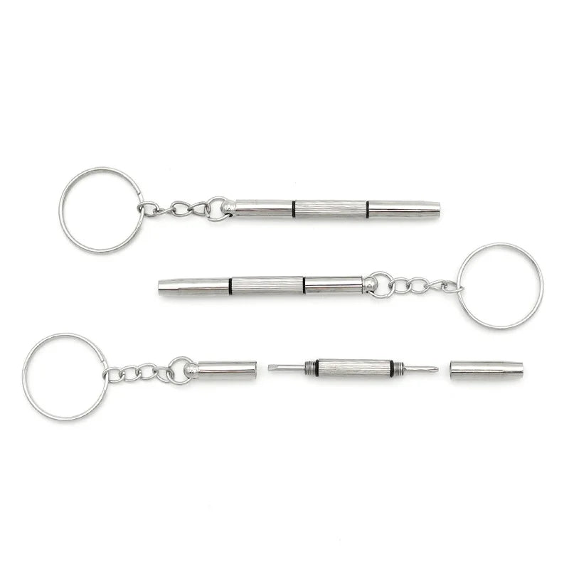 Eyeglass Watch Repair Screwdriver Kit with Keychain alternate view