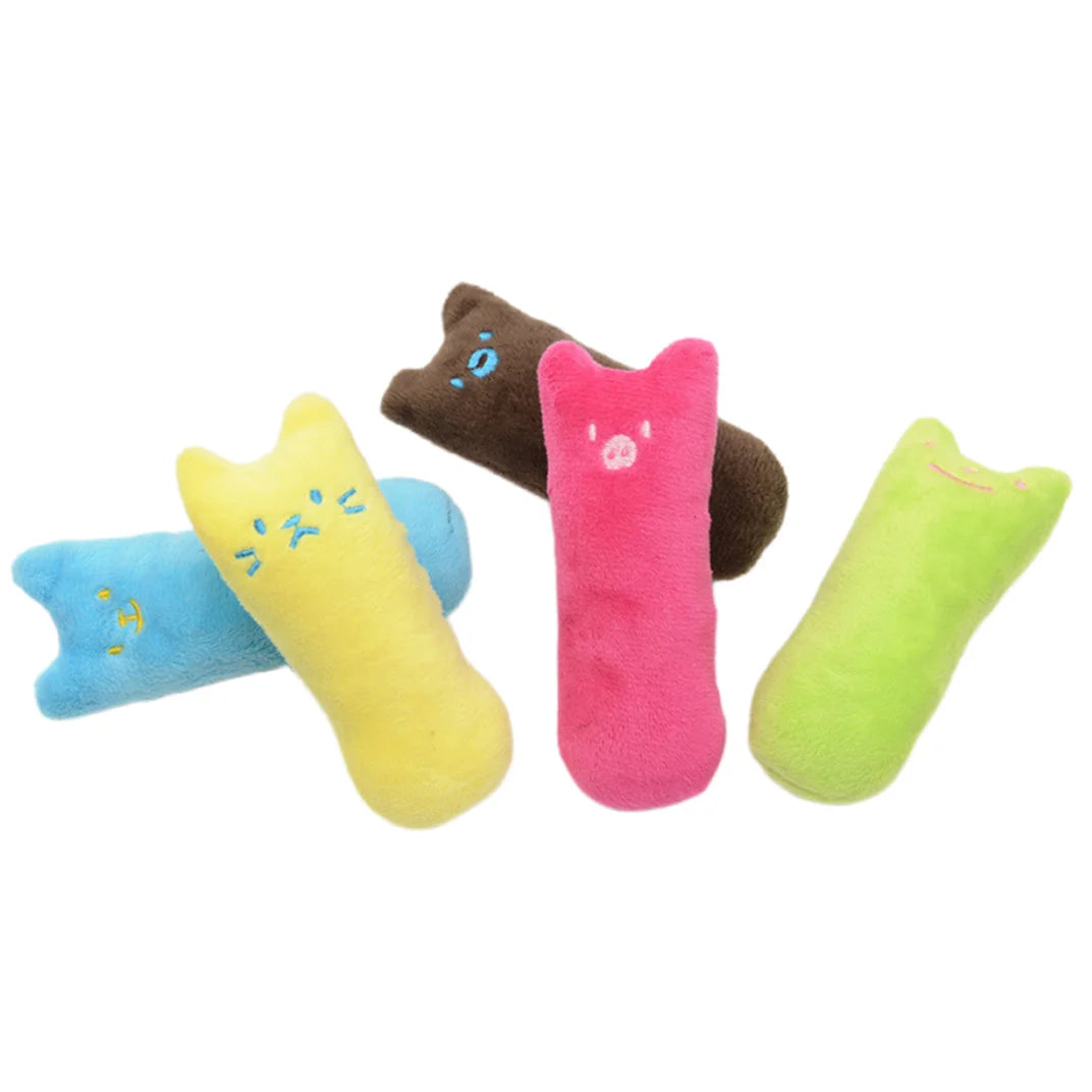 Catnip Cat Pillow Toy Cloth Interactive Teeth Grinding