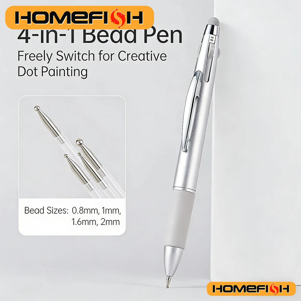 Nail Dotting Pen Kit – Ballpoint Pen Design for Dot Drawing, Manicure Tool for Home & Salon Use