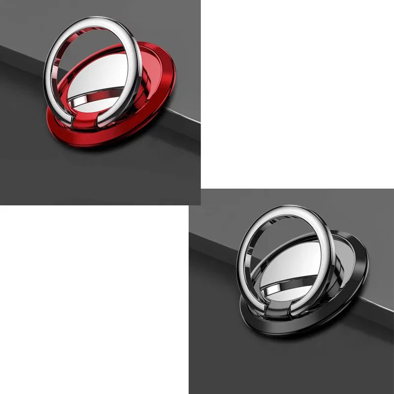 1/2/3/4Pcs Finger Ring Holder Stand Grip For Mobile Phone Car Magnetic Mount Phone Back Sticker Pad Unniversal Bracket