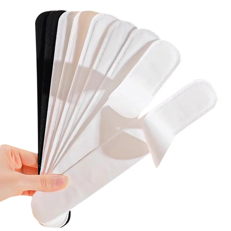 Hat Sweat Absorber Stickers Cotton Sweatband Pads