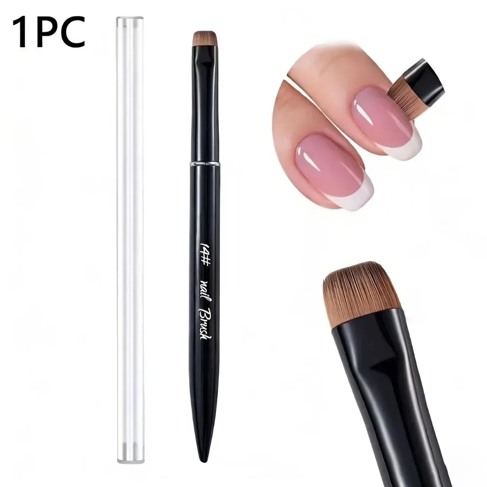 French Nail Brush Multifunctional Head for Gel and Acrylic Nails
