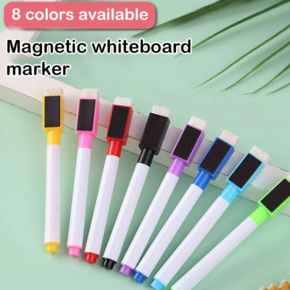 Magnetic Erasable Whiteboard Pen Set 6 Pens