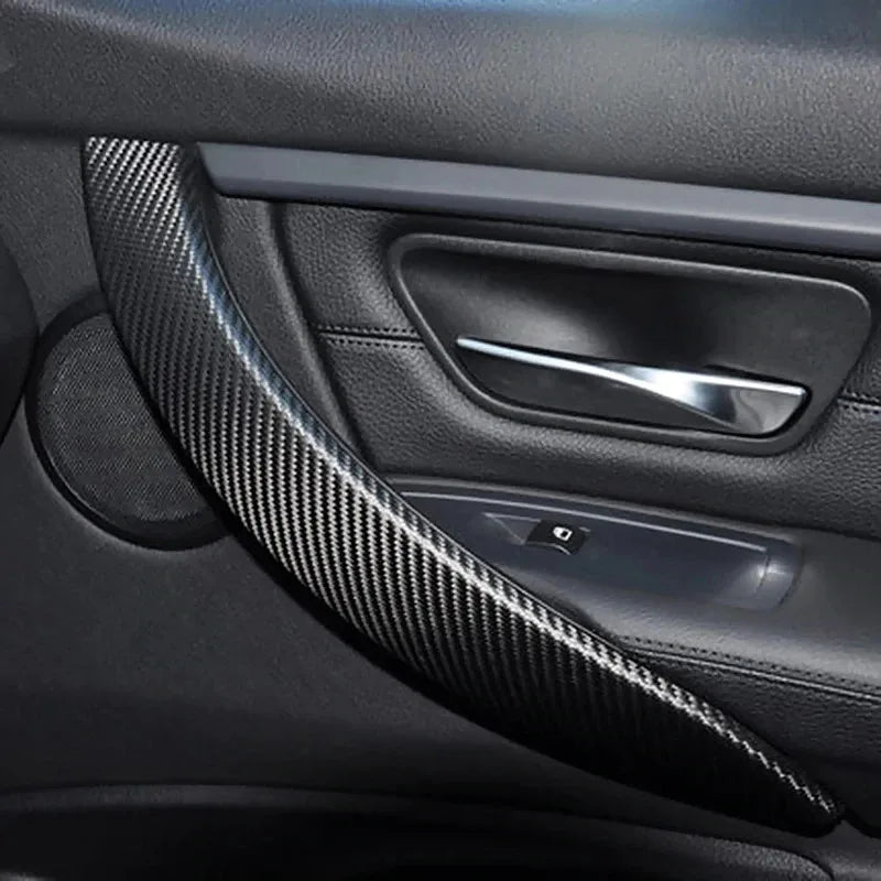 1-5m Nano Carbon Fiber Car Tape Sticker Door Mirror Paste Protector Strip DIY Prote additional angle