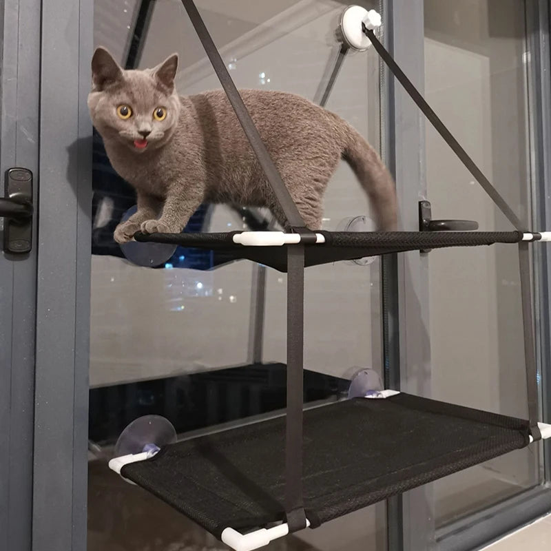 Cat Window Hammock Bed Double-Layer Oxford Fabric 25 KG