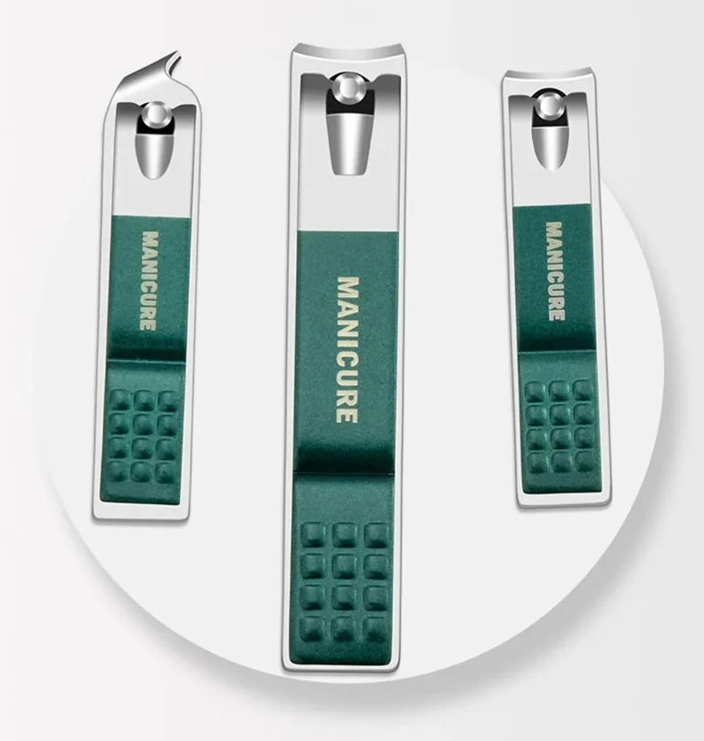 Manicure Set With Leather Case Stainless Steel Nail Clipper Sets