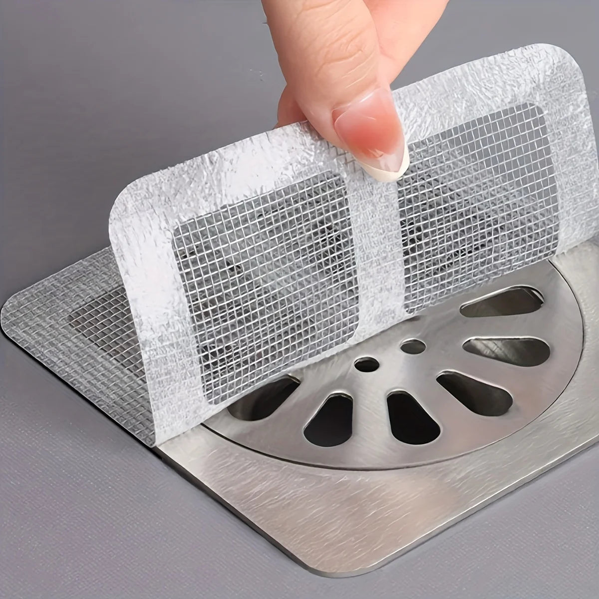 Floor Drain Hair Filter Net Sticker 2 M