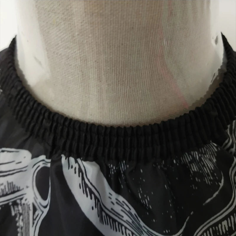 Hair Cutting Cape Waterproof PVC Salon Apron